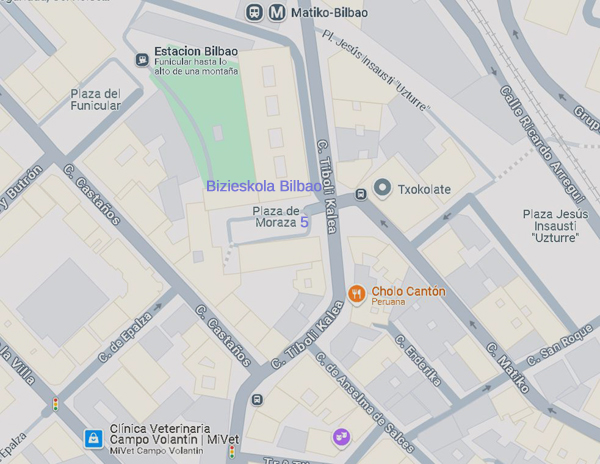 Bizieskola en Bilbao