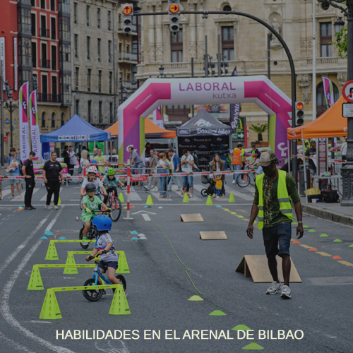 Mercado de bicicletas habilidades